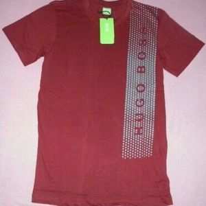 Hugo boss mens red tshirt